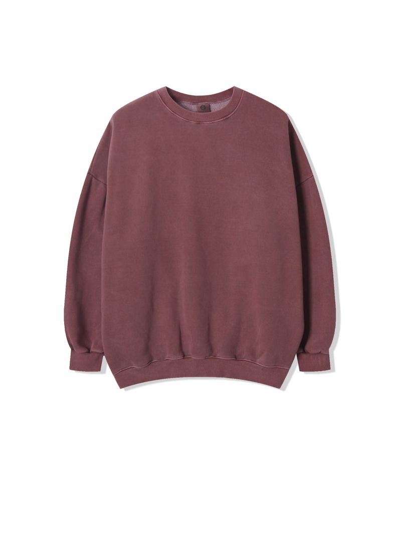Over Pigment Round Sweatshirt (No.798)