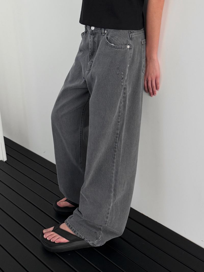 [ORIGINAL] Vine Straight Wide Denim Pants