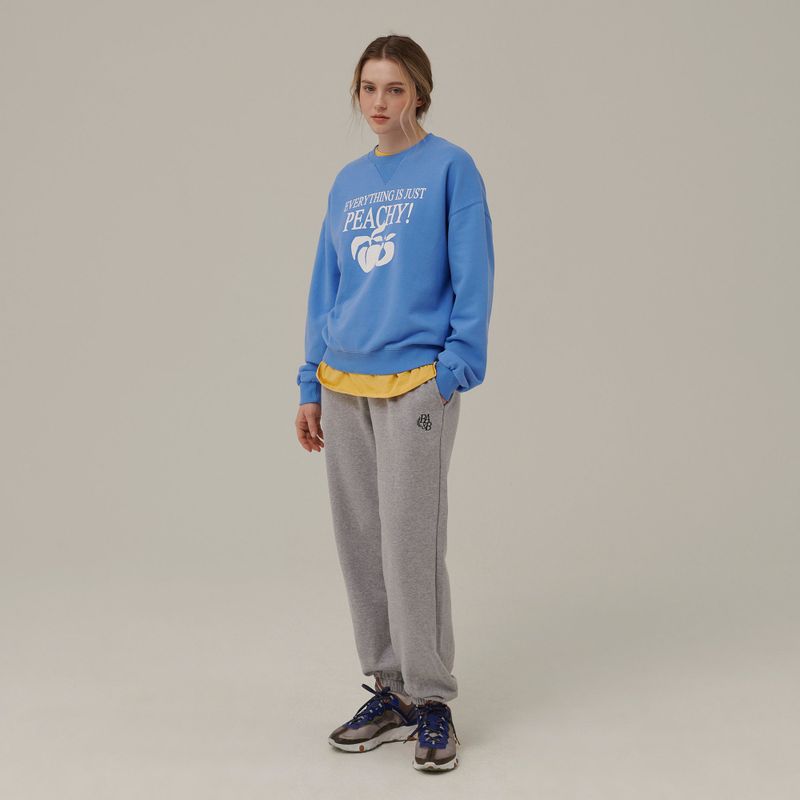 WHITE PEACH PRINT SWEATSHIRT_BLUE