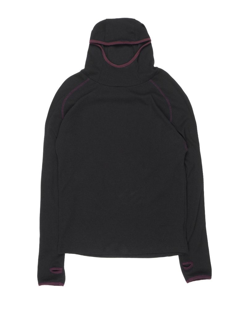  RAGLAN WAFFLE HOOD