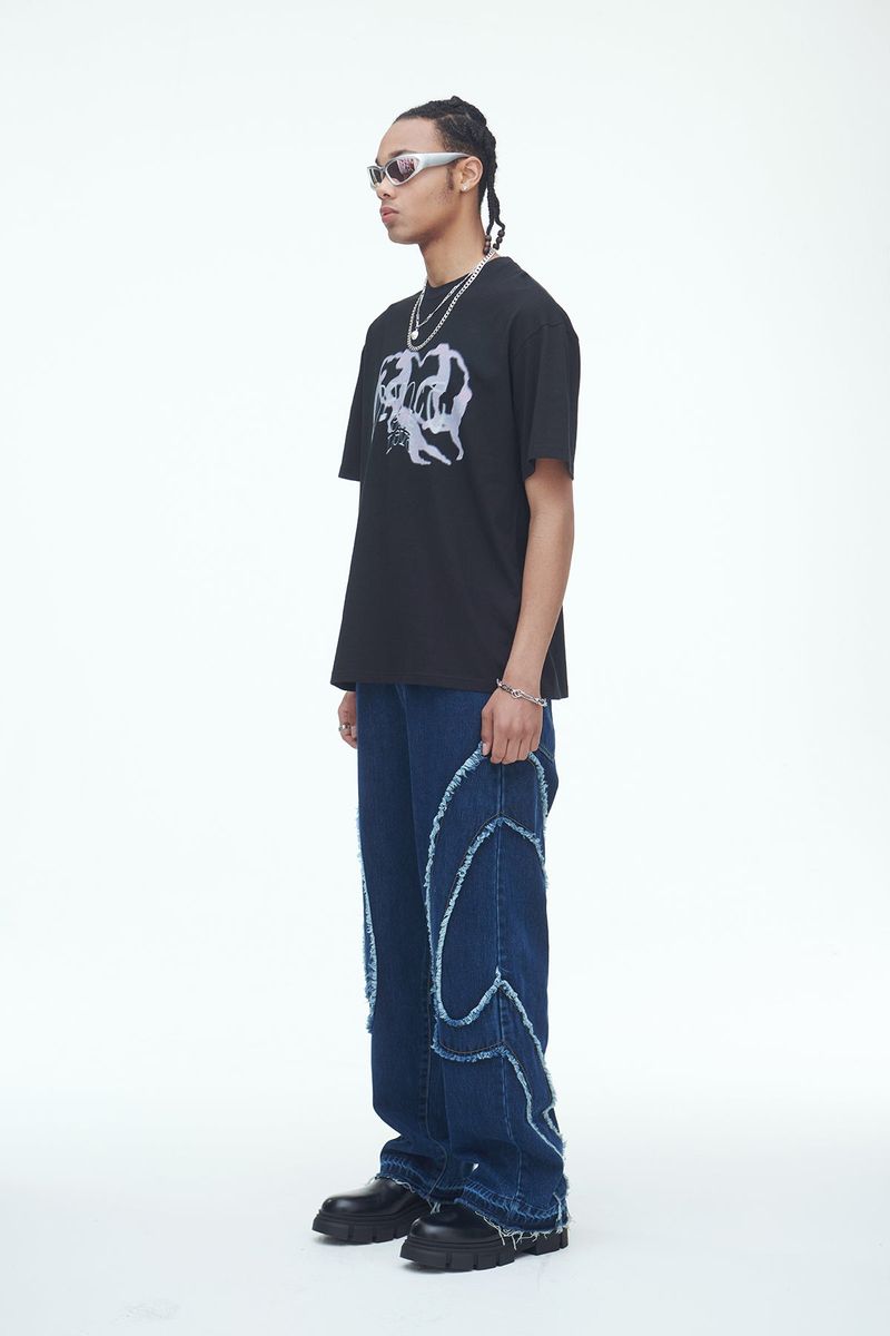 Comma Denim Pants Blue
