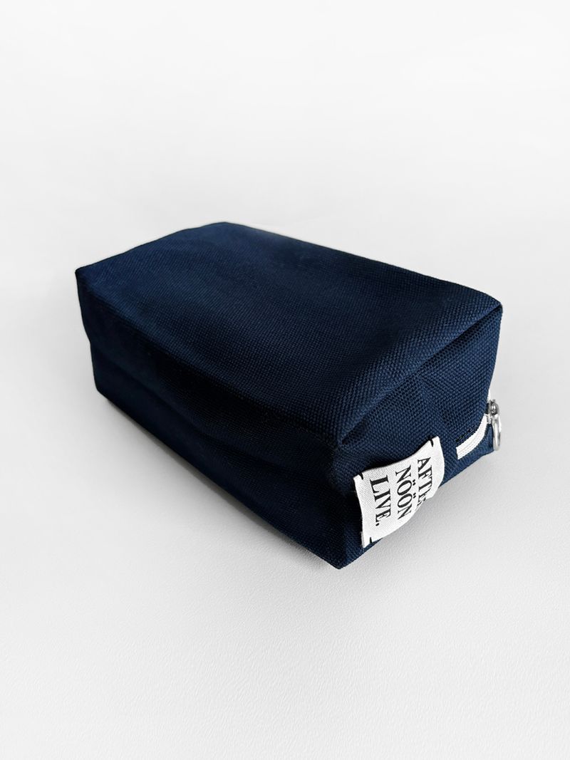 Afternoonlive Square Pouch (Deep Navy)
