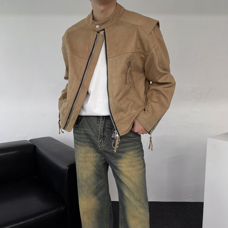 COZINESS（コジネス）の「MG Suede Biker Jacket (3 colors)（Jackets/Outerwear）」