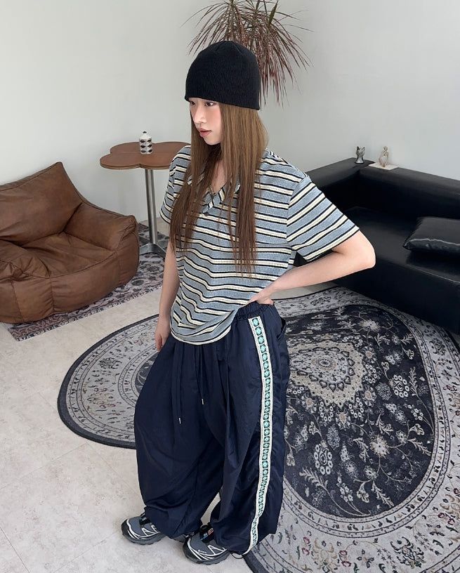 The Ken Ethnic Track Nylon Pants