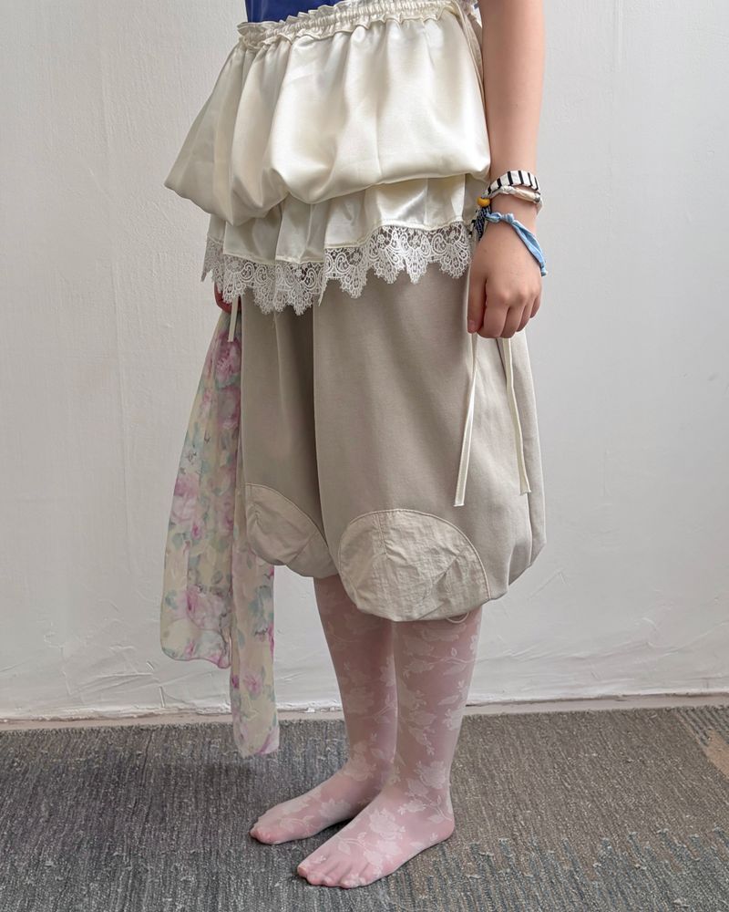 Nostalgic Satin Skirt