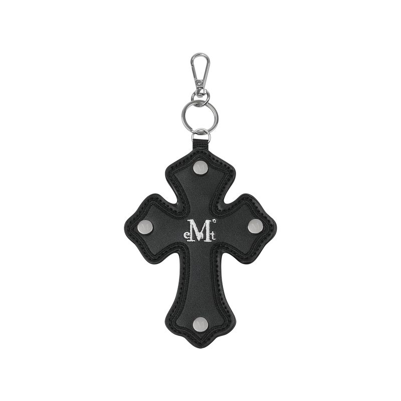 MUCENT（ムセント）の「レックスクロスレザーパッチキーリング UNISEX（トイ/キーホルダー）」