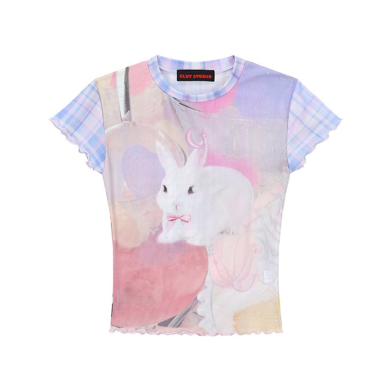 0 4 bunny check mesh top