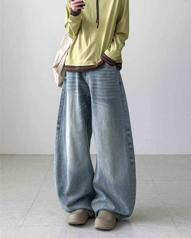 Fire Hook Balloon Denim