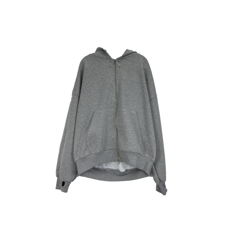 dope hood zip-up