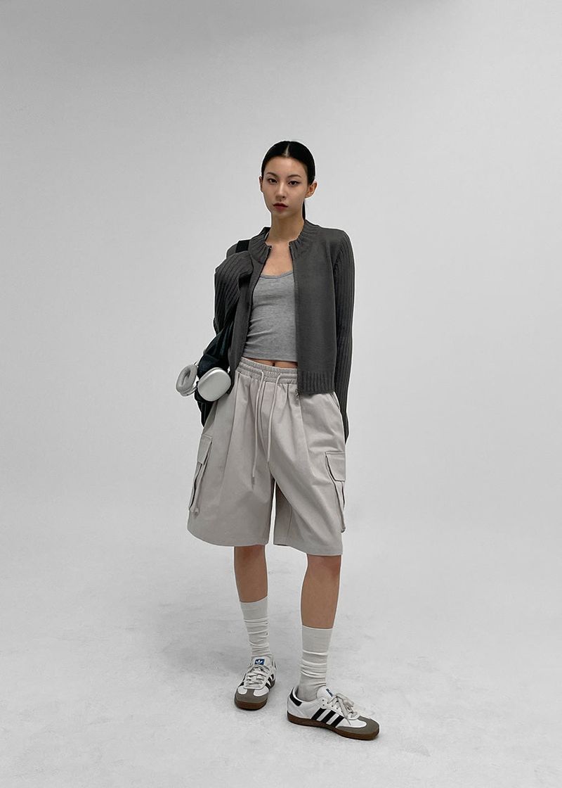 BLACKUP（ブラックアップ）の「[MADE] Causening Bermuda Cargo Banding Pants（Pants）」
