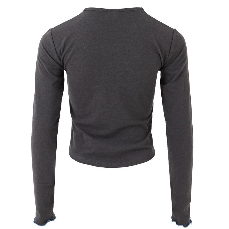 BLING T-SHIRT IN DARK GREY