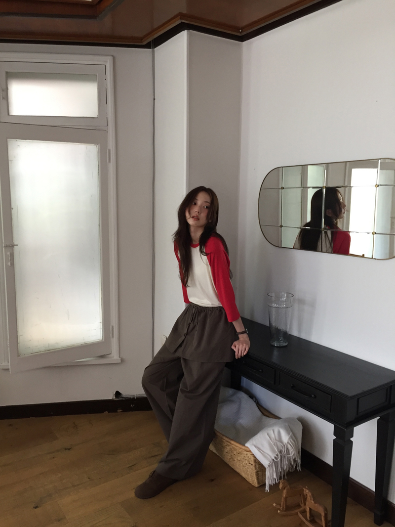 Spoog skirt pants (2color)