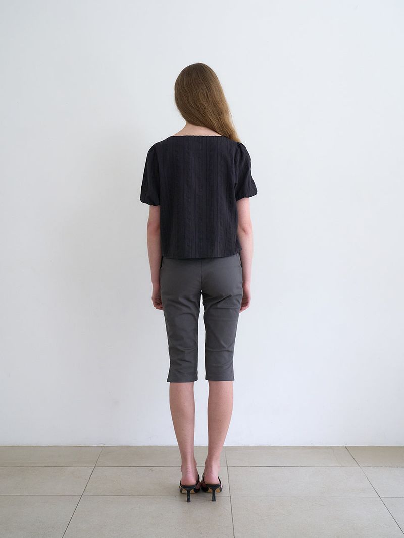 Gabrielle capri pants (Charcoal)
