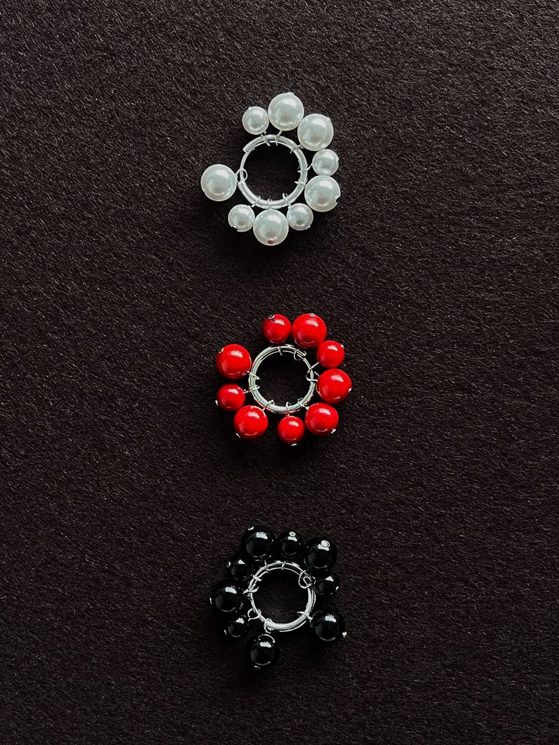 Random Bubble Earrings 3Color