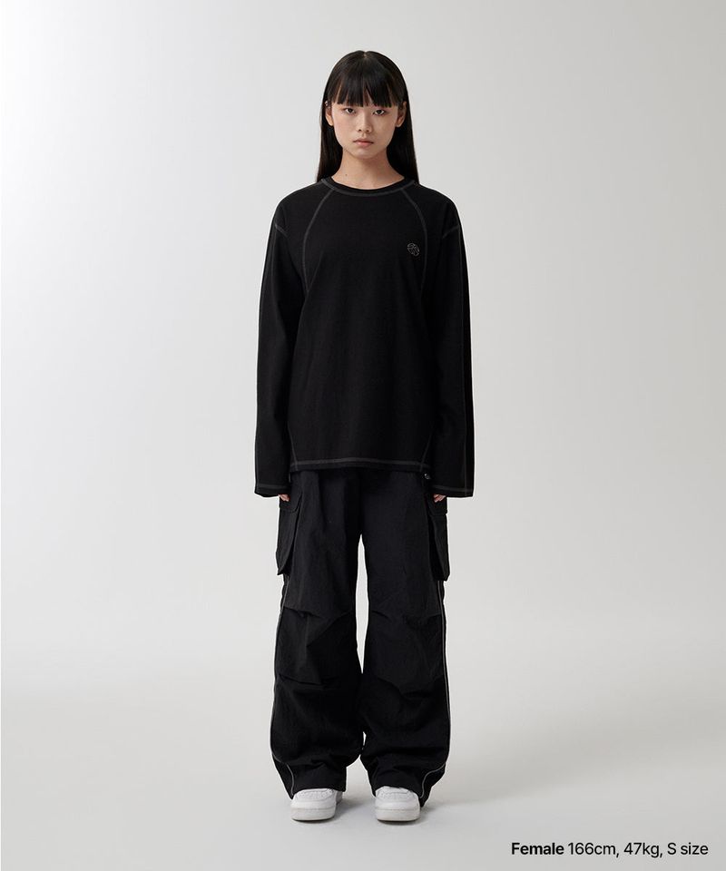 NYLON CARGO PARACHUTE PANT