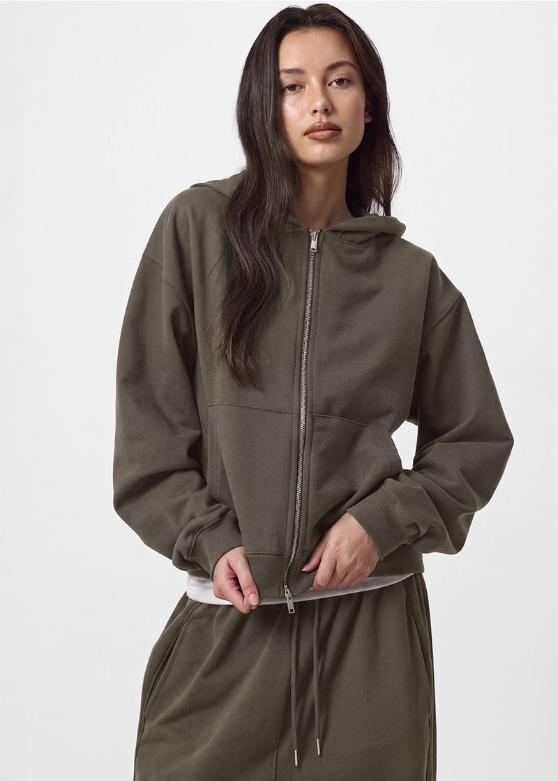 [B-BASIC] Heavy Sweat Hoodie Zip-Up
