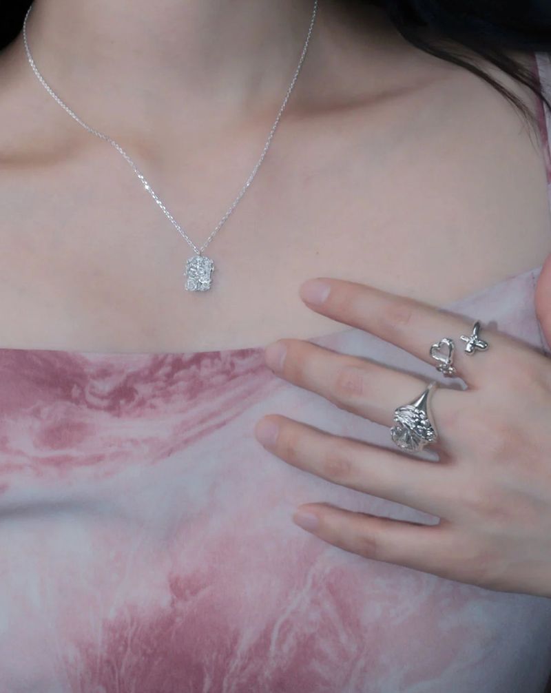 [MADE] melted volume heart ring
