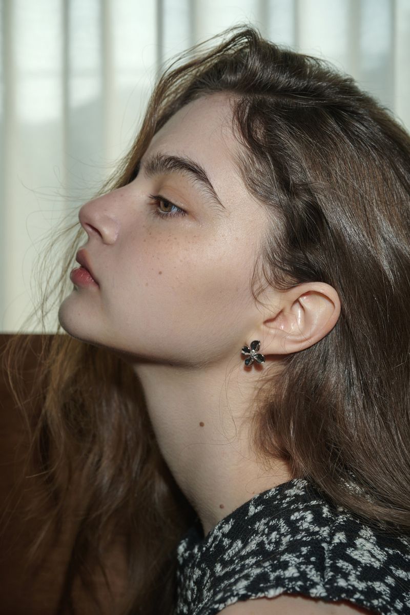 IRIS earring_silver