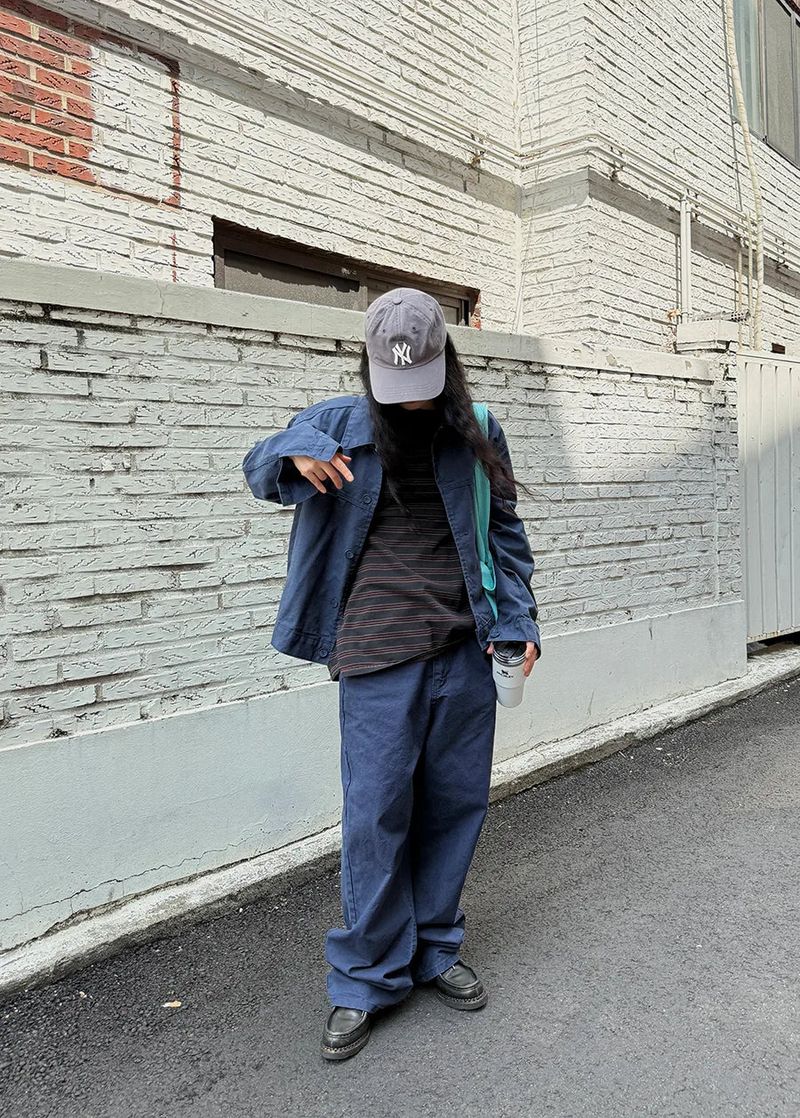 cachion washing work jacket