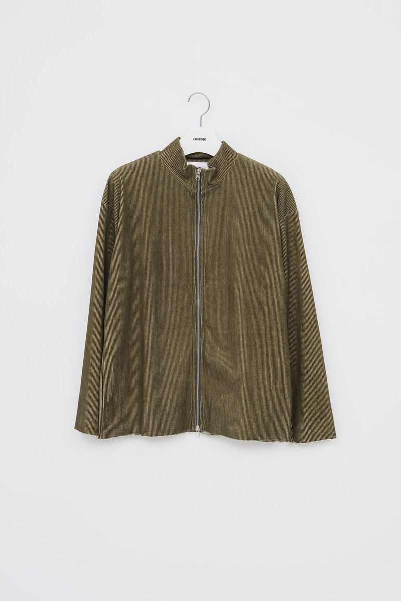 Wood Pigment Zip Up (3color)