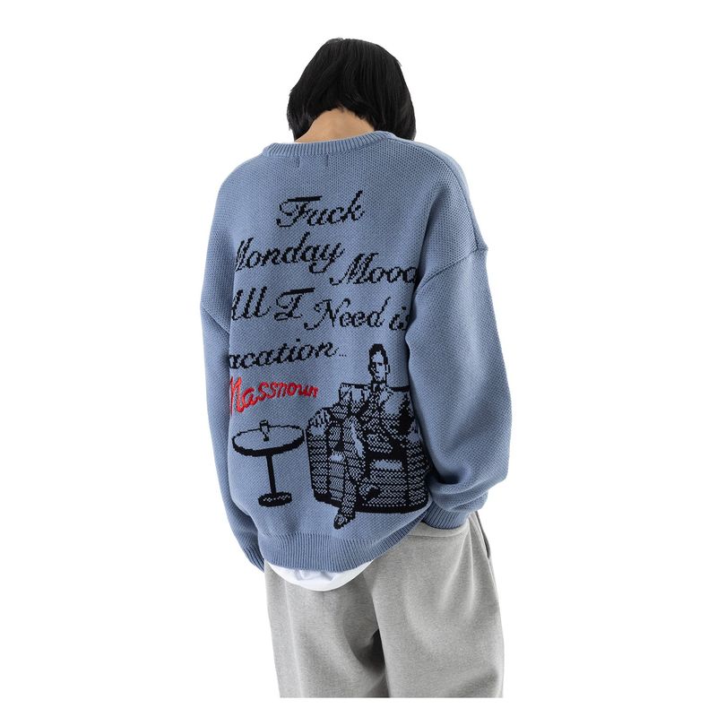 MONDAY MOOD KNIT MSHNT001-BG
