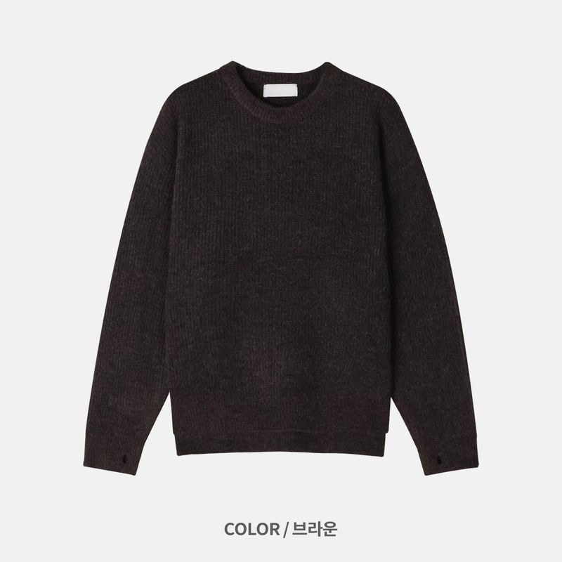63cm Cropped Warm Knit (5 Colors)