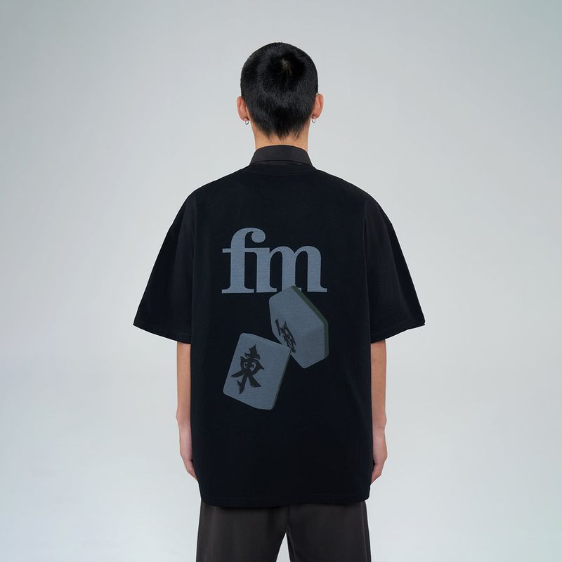 FMACM（エフエムエーシーエム）の「23SS National Quintessence "Mahjong" Print T-shirt（Tops）」