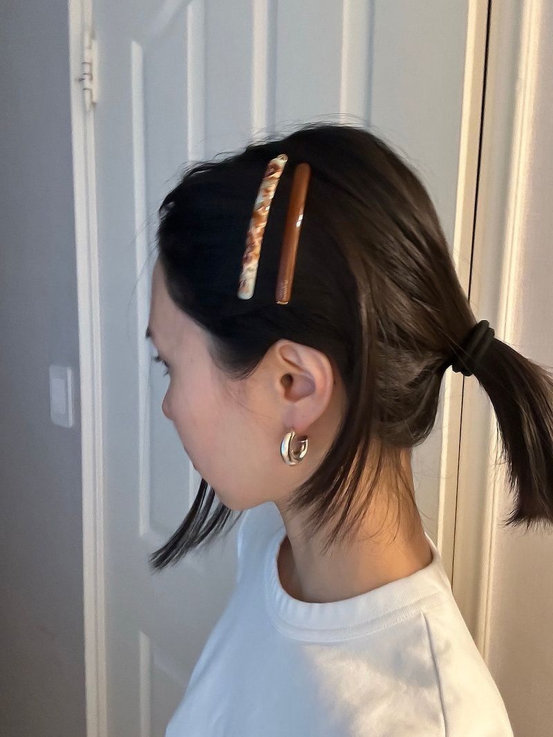 Curve bar hair pin (12color)