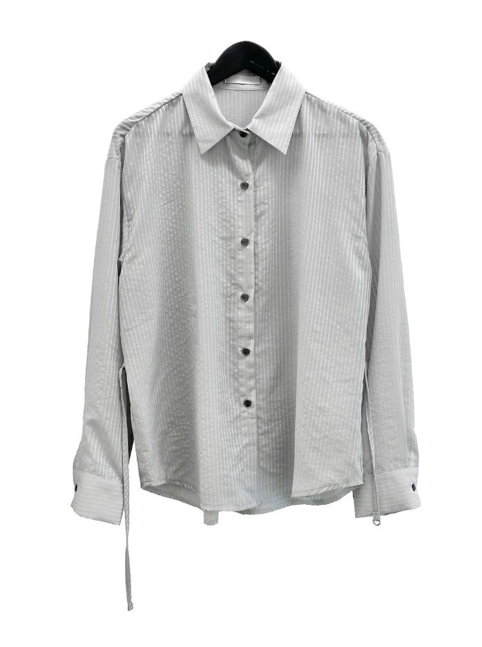 Kelo Stripe Belt Shirt