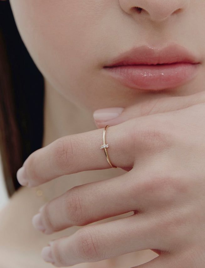26SS★ Truly Essence 14K Merry Link Ring
