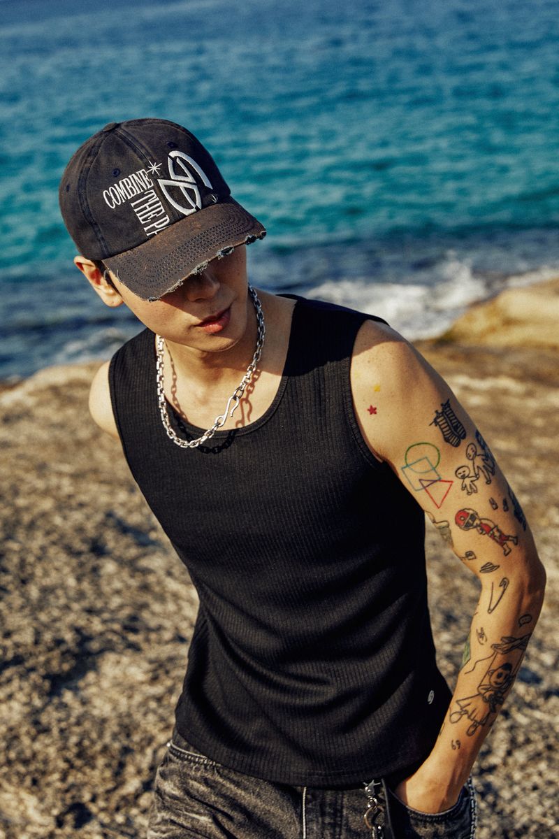 GUBIN（グビン）の「SELPA WASHING CRACK BALL CAP（Hats）」