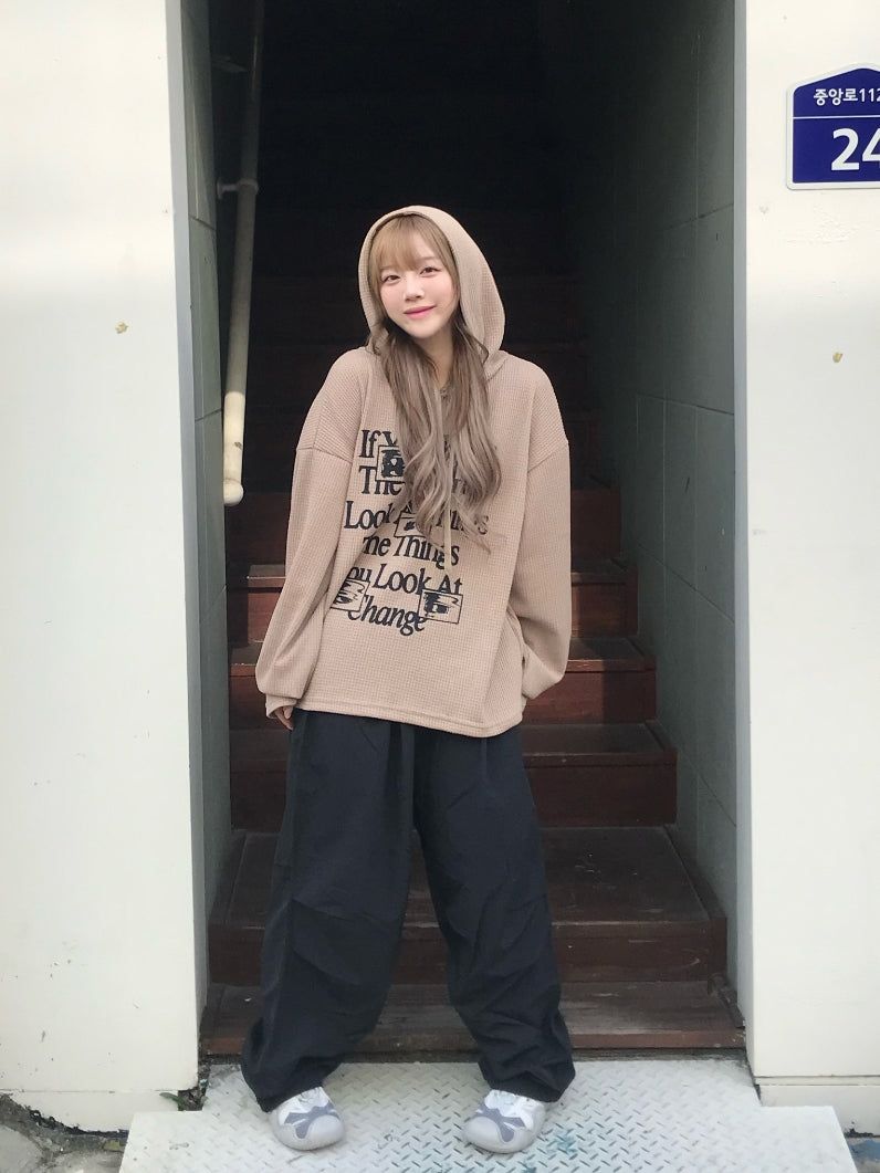 Unchange knit hood