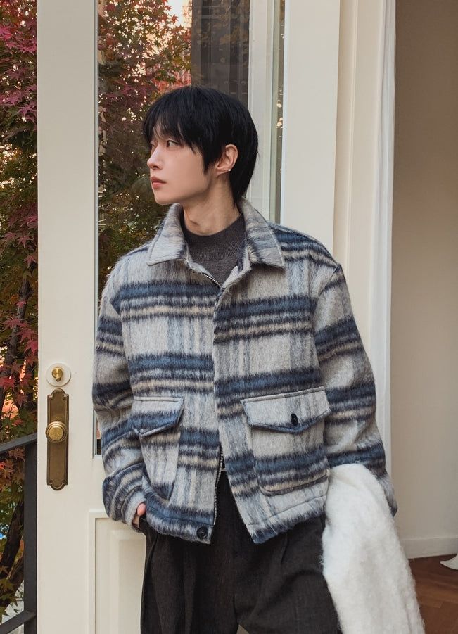 2PLAN（ツープラン）の「Zeros Wool Check Jacket（Jackets/Outerwear）」