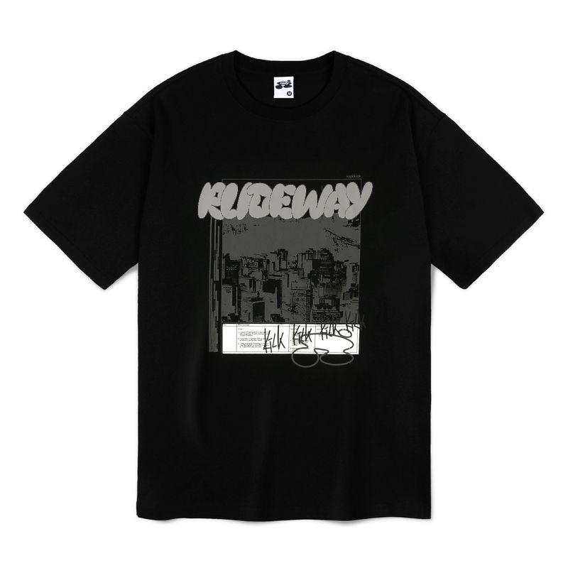 NASTYKICK（ナスティーキック）の「[NK] Rude-ville Tee (Black)_K23QB114（Tops）」