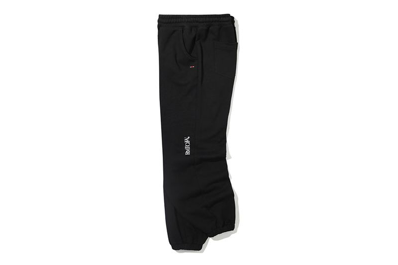 RECENT LOGO SWEAT PANTS_BLACK