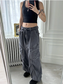 [BASIC ITEM] Rib crop sleeveless(9color)