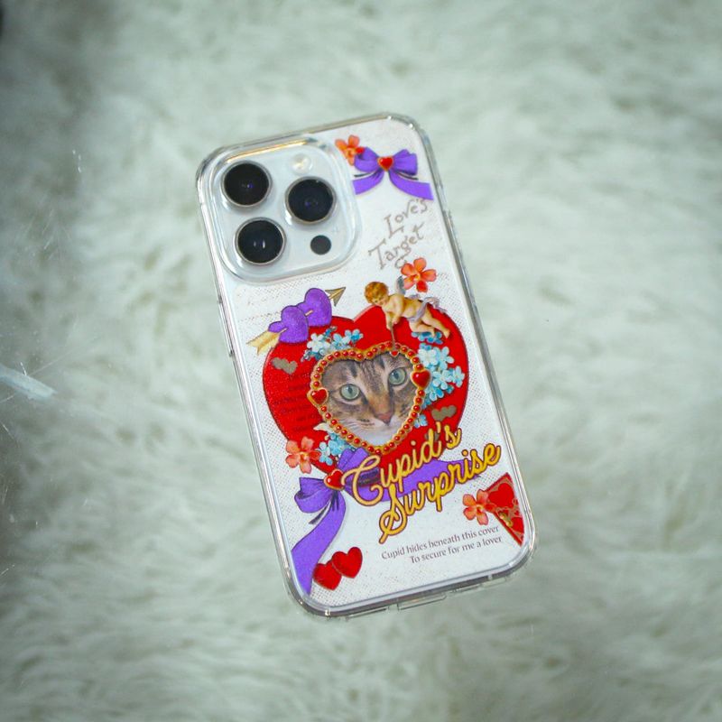 【MADE】(2type) Cupid Jelly hard Phone case