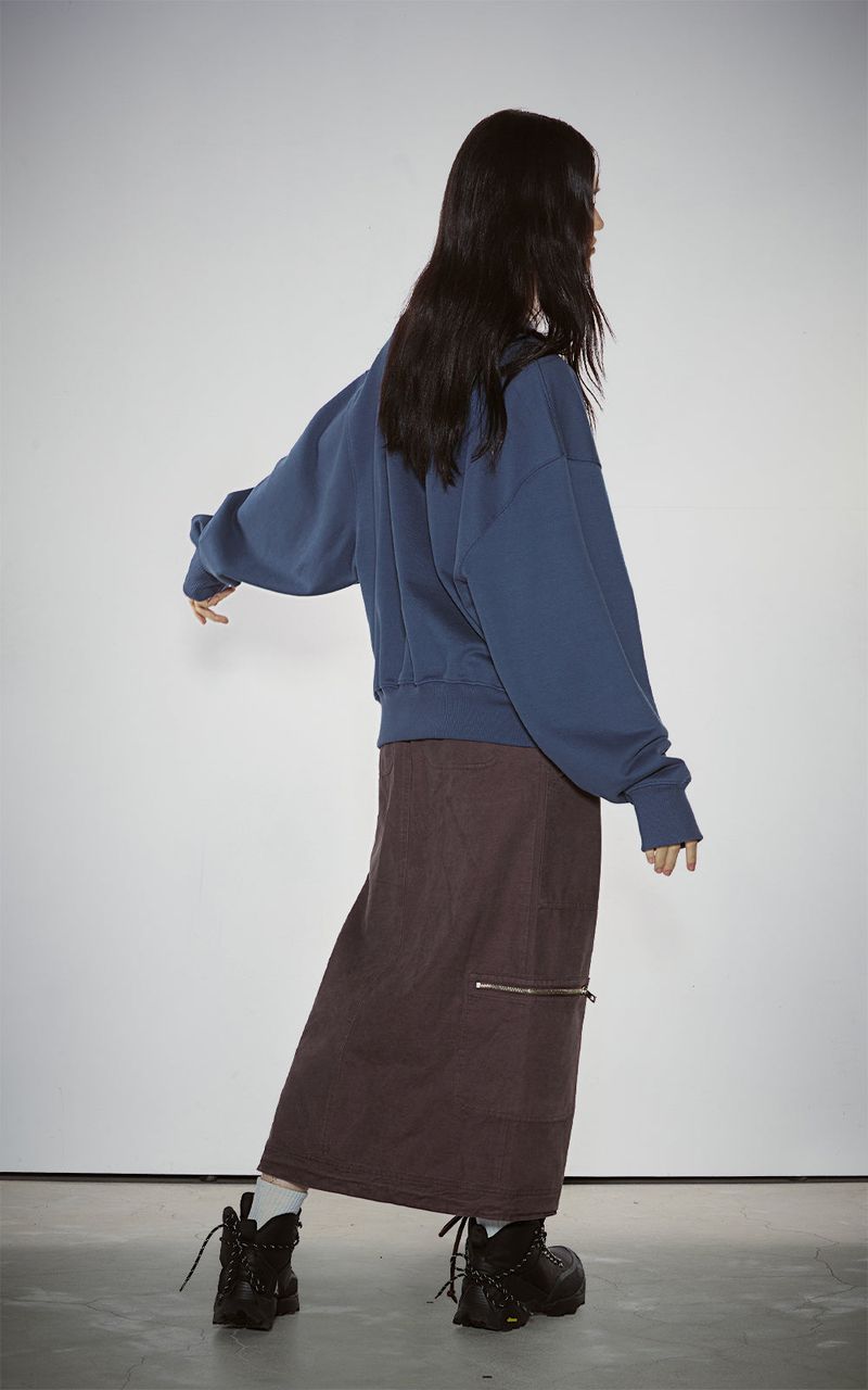 BOLD LOGO SWEATSHIRTS_BLUE