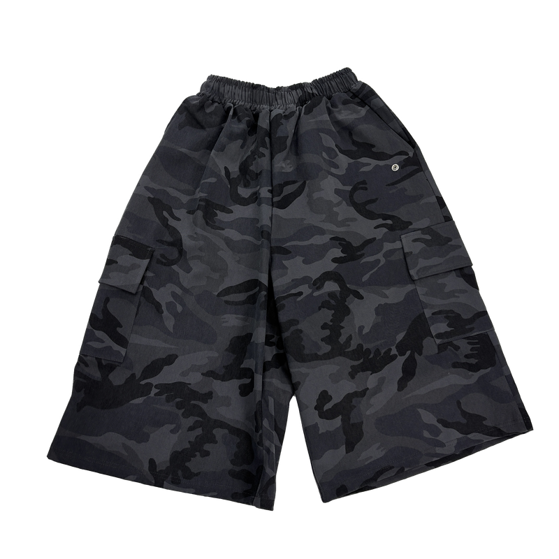 camo cotton skirt pants