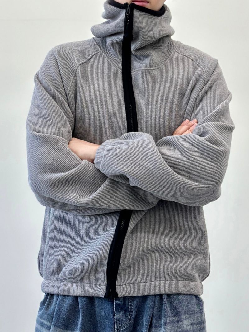 Javelin high face hooded zip-up 2C