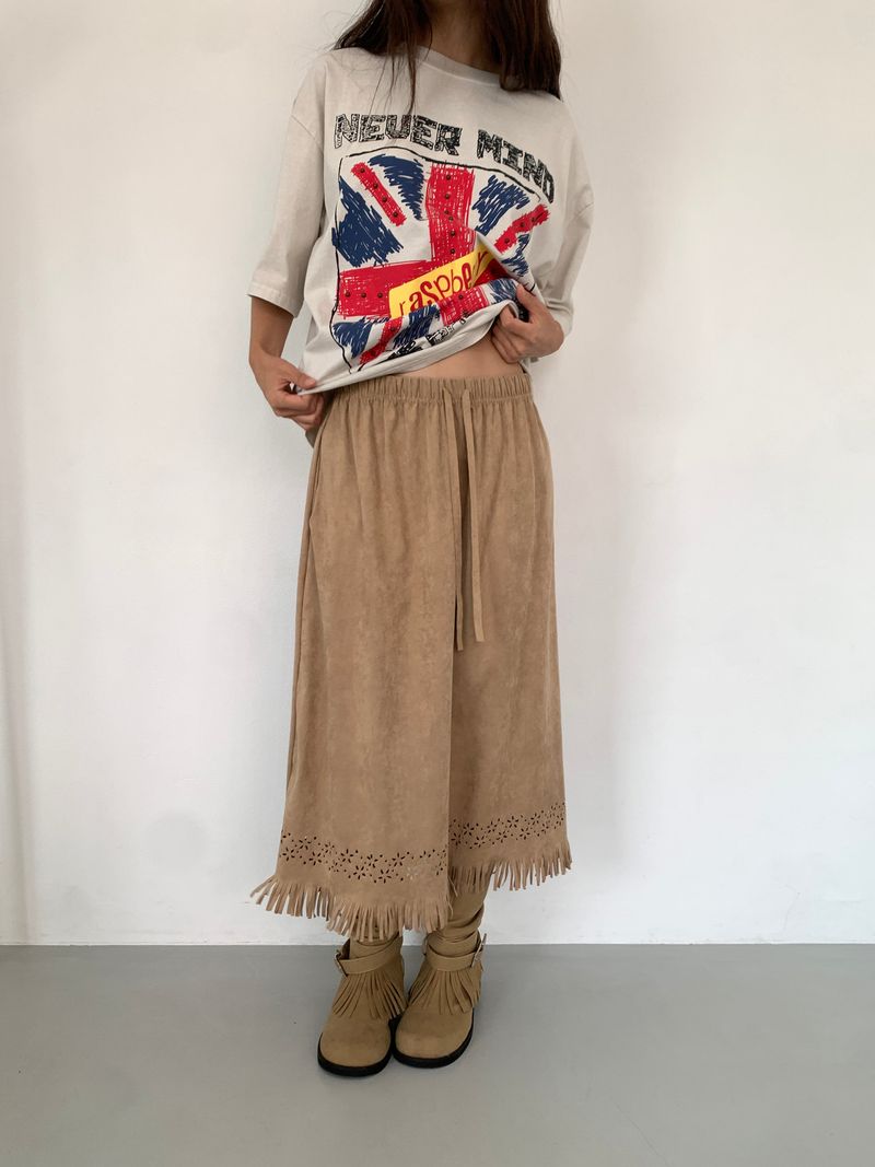 JAZZ THE ORDER(ジャズ ザ オーダー)の「SUEDE PUNCHING SKIRT (3C)(Skirts)」