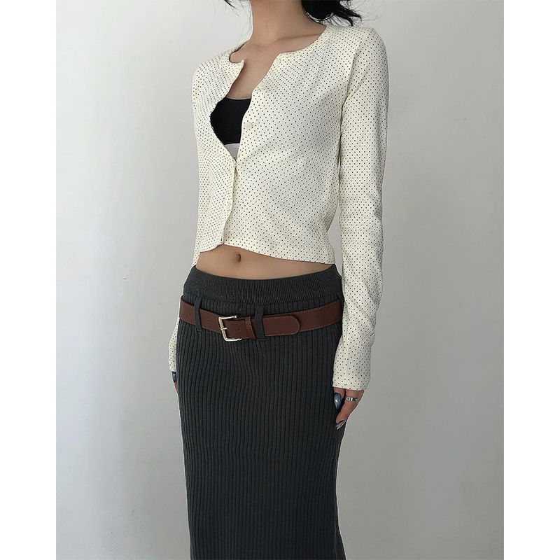 DEEP SWAY(ディープ スウェイ)の「Cindy Dot Cardigan(Tops)」