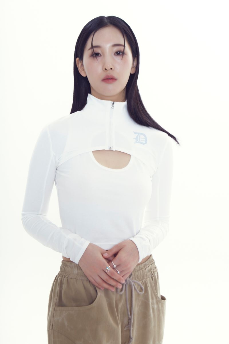 DISCODONUT（ディスコドーナツ）の「hightension microp jersey_wh（Tops）」
