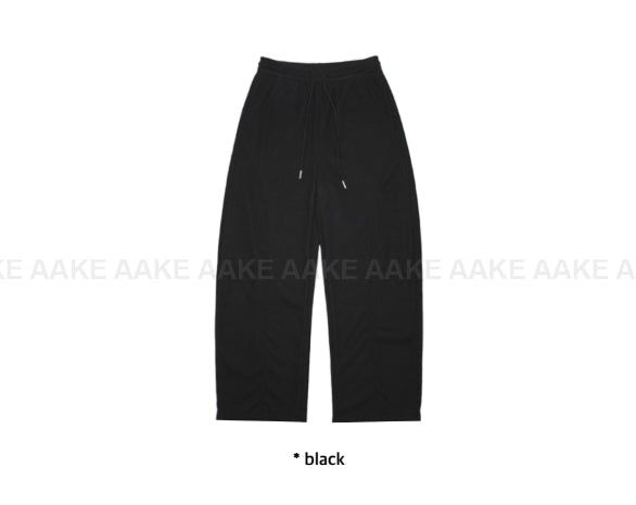 (Lining Brushed) CURVE SEAM SWEATPANTS