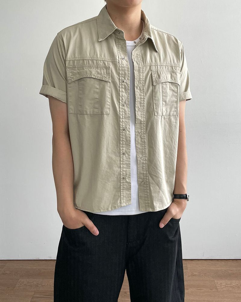Drif Dyeing Short Sleeve Shirt