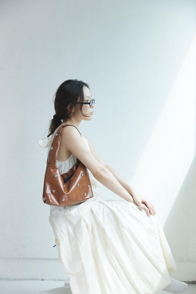 coferry(コフェリー)の「STUD bag (brown)(Bags)」