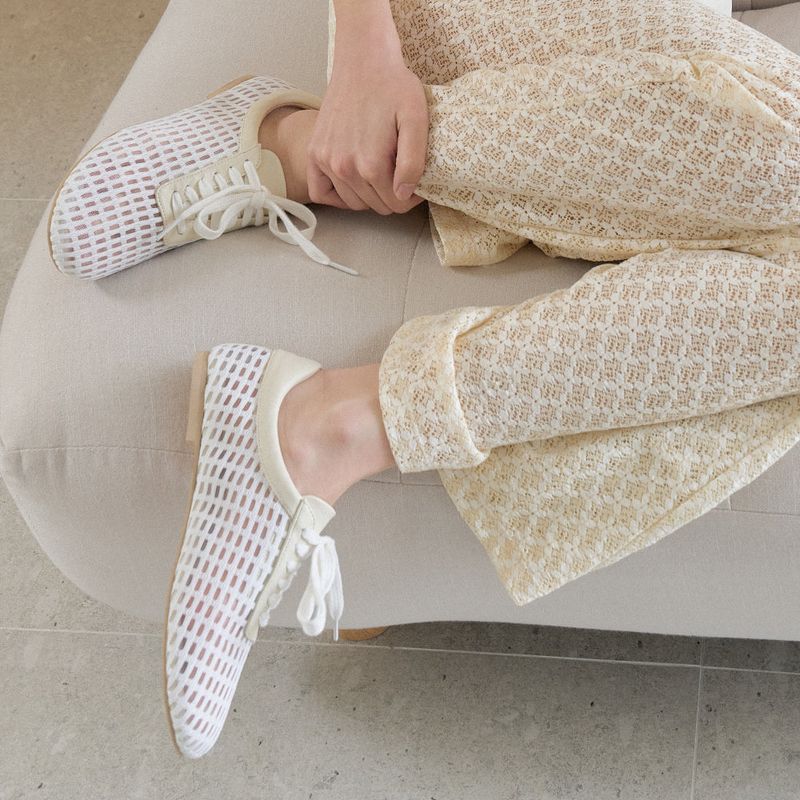  Aeri Mesh Flats_F1177 (2Colors)