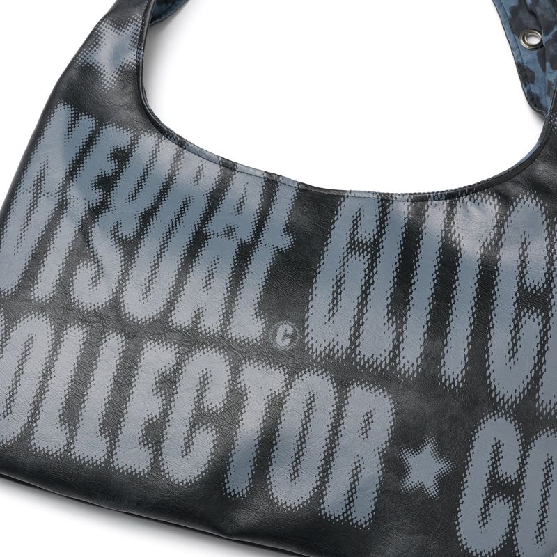 Inner leopard artwork bag [Black]