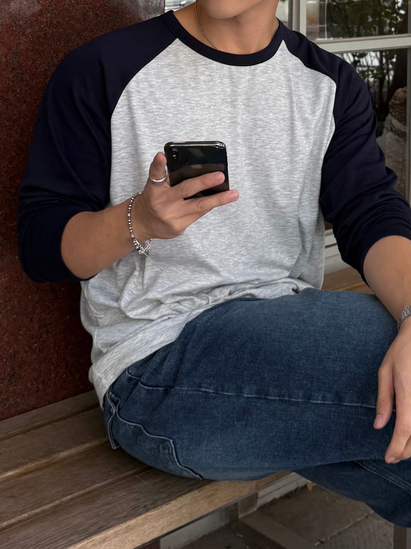 Rotten raglan long sleeve t-shirt
