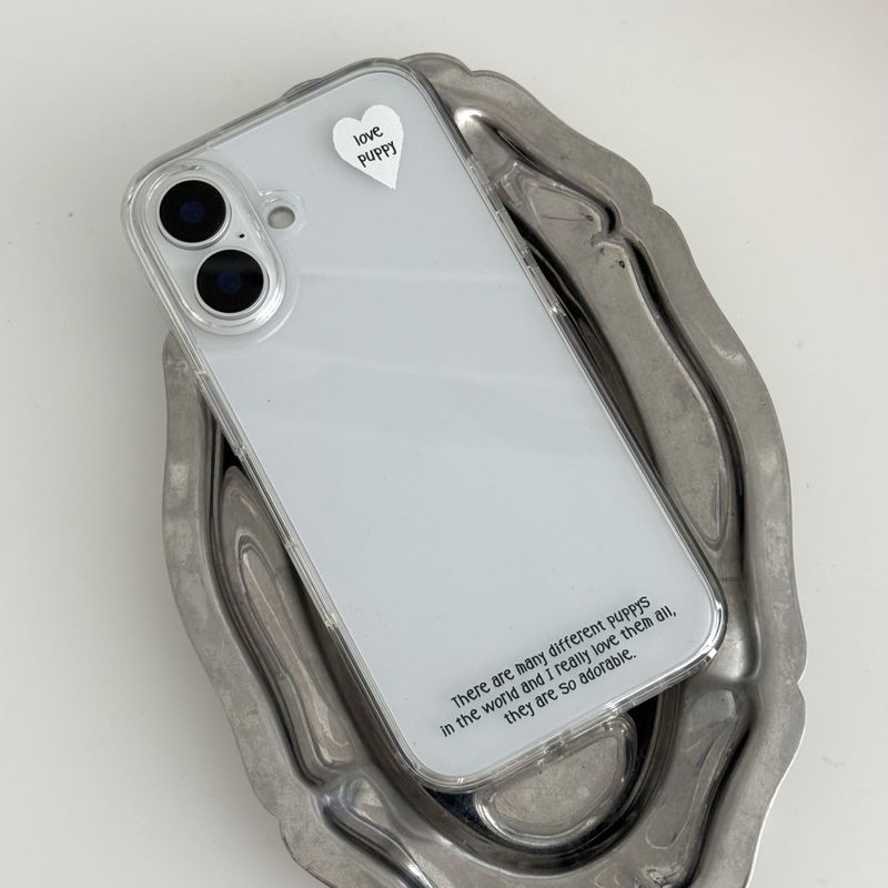 [magsafe] love puppy jelly hard case
